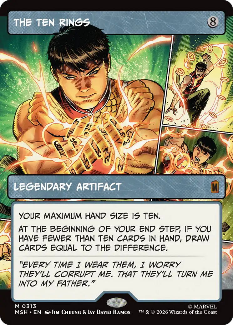 The Ten Rings (Borderless) [Marvel Super Heroes] | Mega City Incorporated