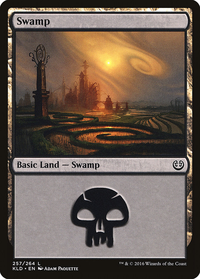 Swamp (257) [Kaladesh] | Mega City Incorporated