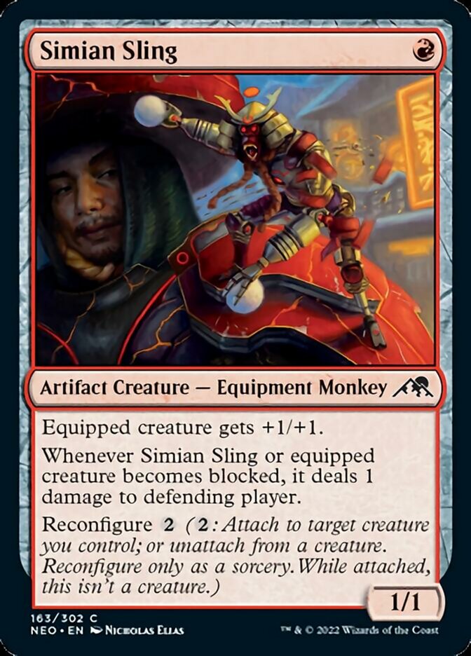 Simian Sling [Kamigawa: Neon Dynasty] | Mega City Incorporated