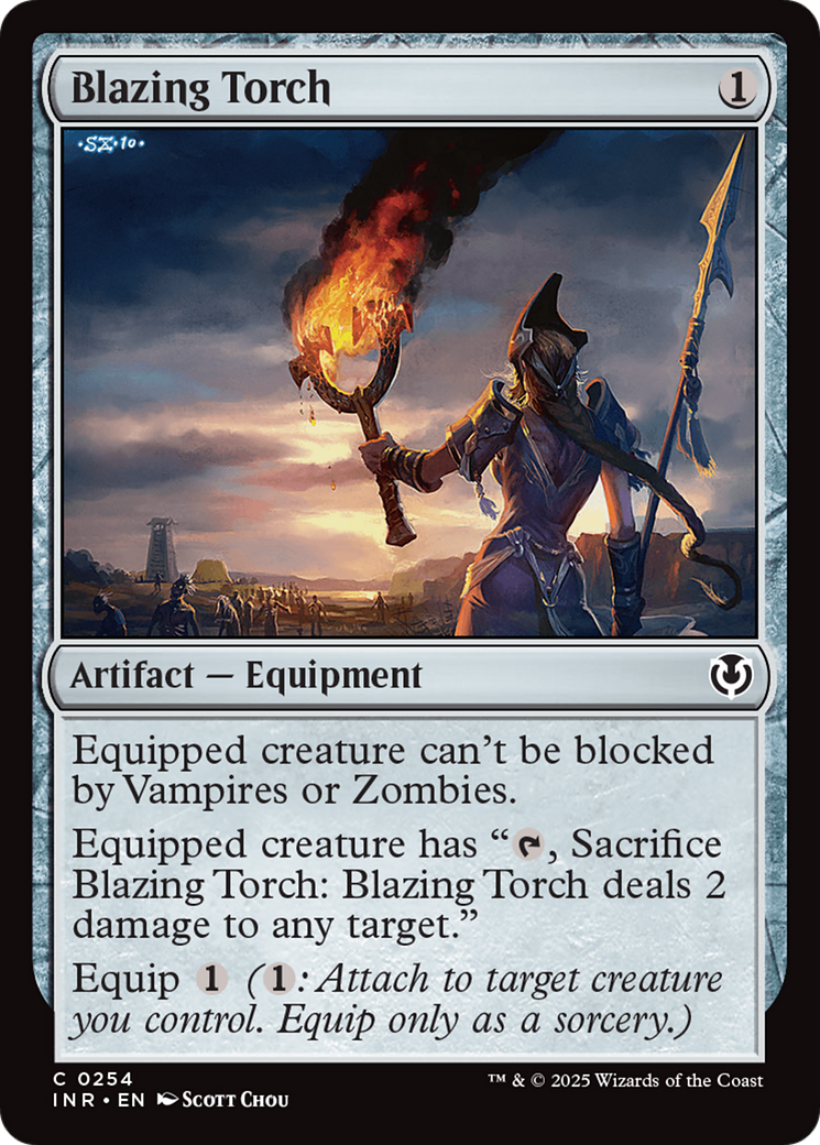 Blazing Torch [Innistrad Remastered] | Mega City Incorporated