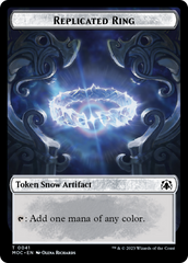 Food // Replicated Ring Double-Sided Token [March of the Machine Commander Tokens] | Mega City Incorporated