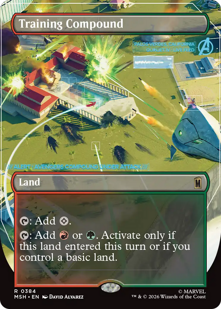 Training Compound (Borderless) [Marvel Super Heroes] | Mega City Incorporated