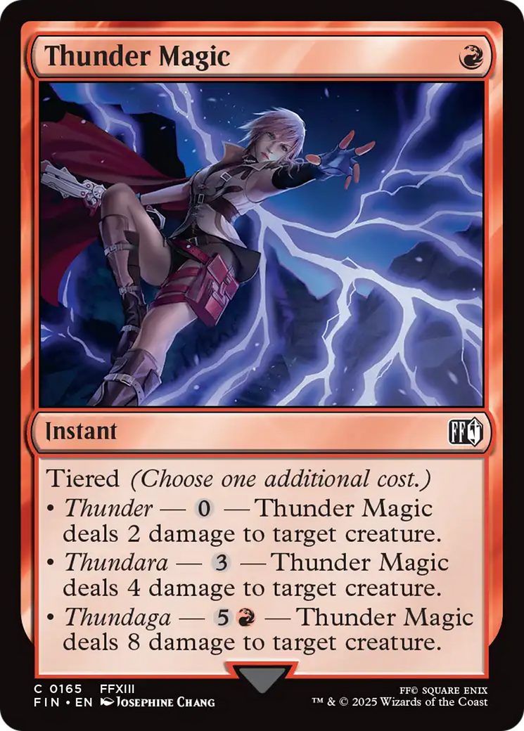 Thunder Magic [FINAL FANTASY] | Mega City Incorporated