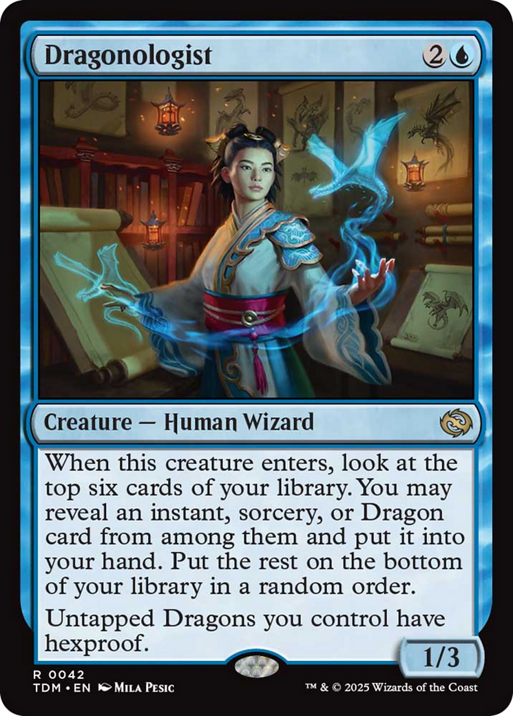 Dragonologist [Tarkir: Dragonstorm] | Mega City Incorporated