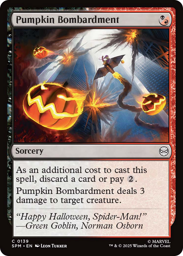 Pumpkin Bombardment [Marvel's Spider-Man] | Mega City Incorporated