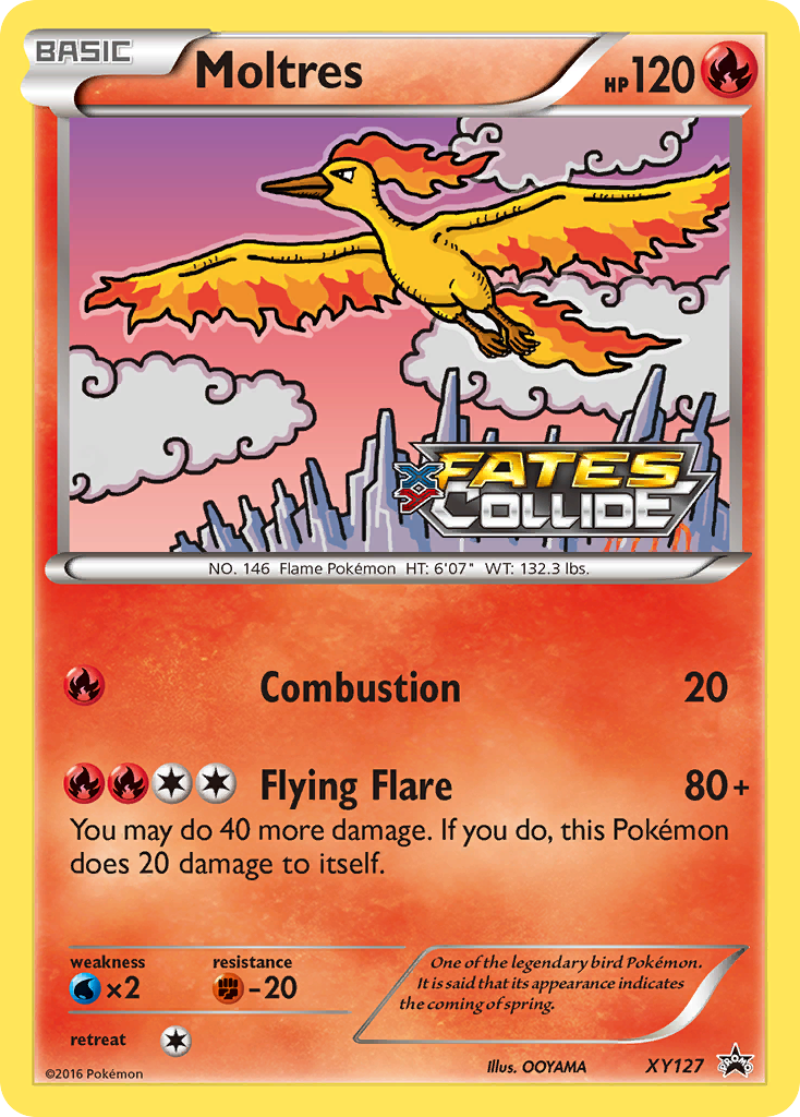 Moltres (XY127) [XY: Black Star Promos] | Mega City Incorporated