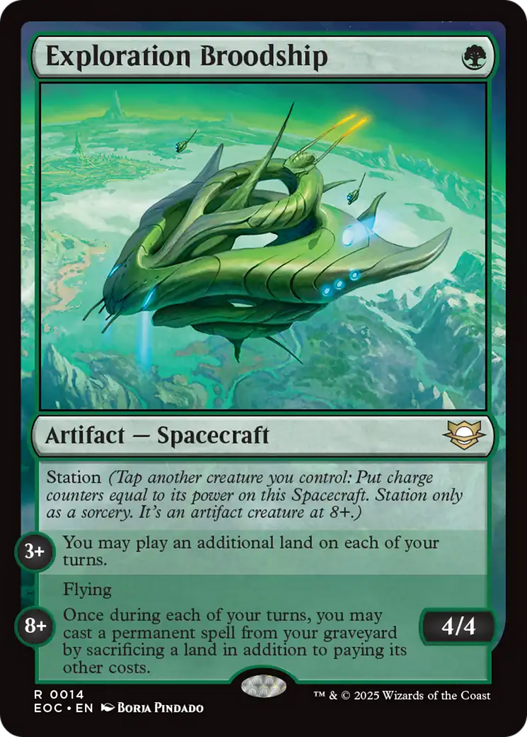 Exploration Broodship [Edge of Eternities Commander] | Mega City Incorporated