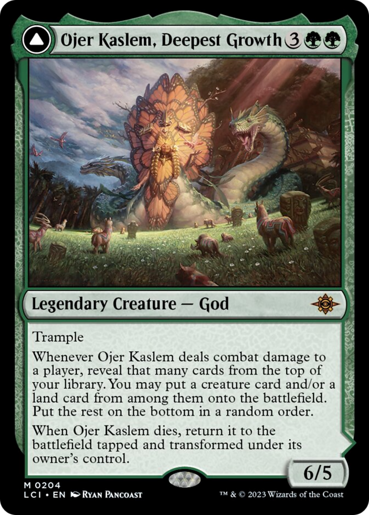 Ojer Kaslem, Deepest Growth // Temple of Cultivation [The Lost Caverns of Ixalan] | Mega City Incorporated