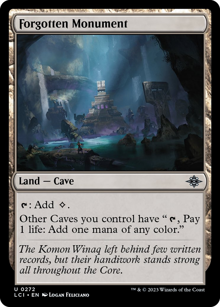 Forgotten Monument [The Lost Caverns of Ixalan] | Mega City Incorporated