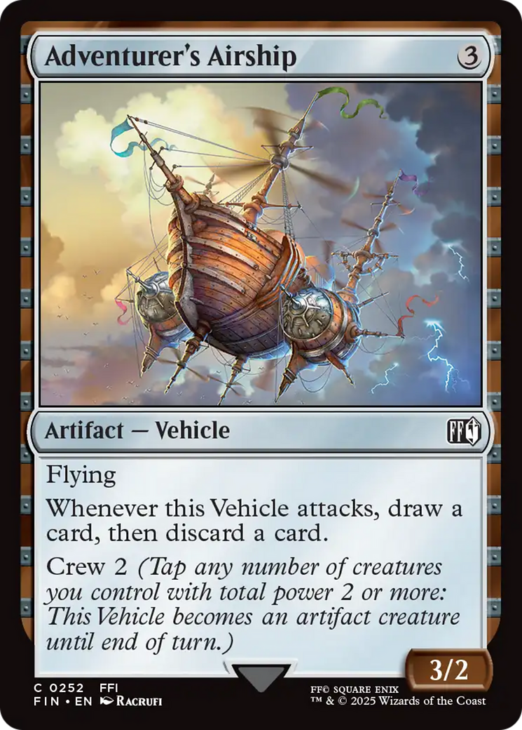 Adventurer's Airship [FINAL FANTASY] | Mega City Incorporated
