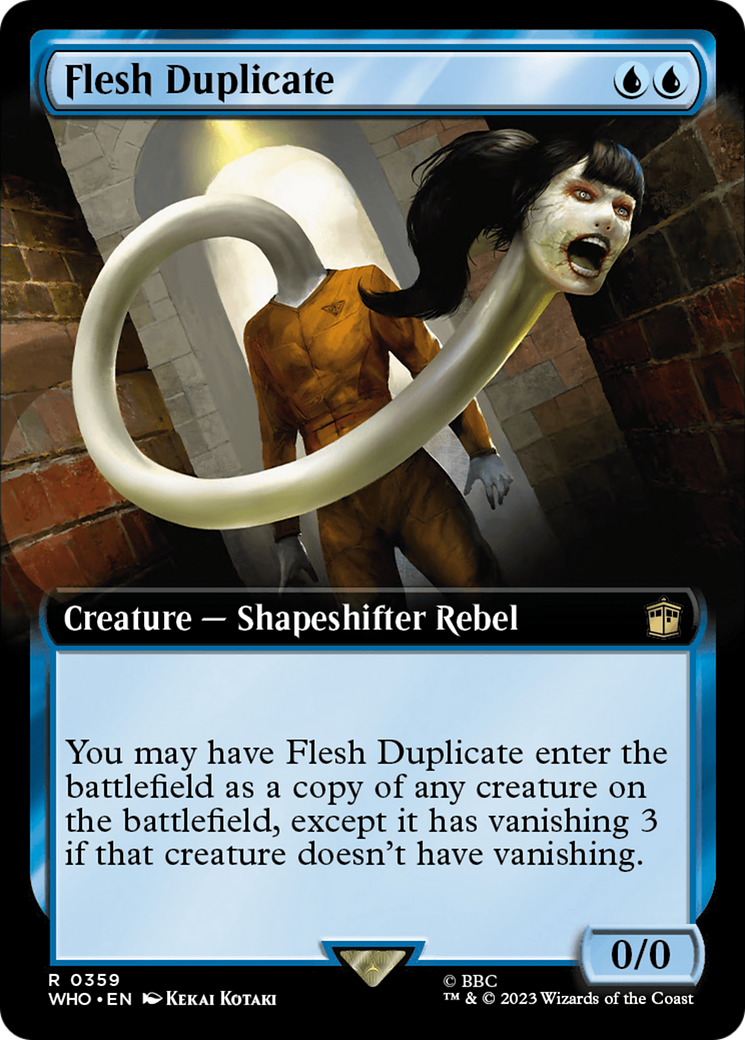Flesh Duplicate (Extended Art) [Doctor Who] | Mega City Incorporated