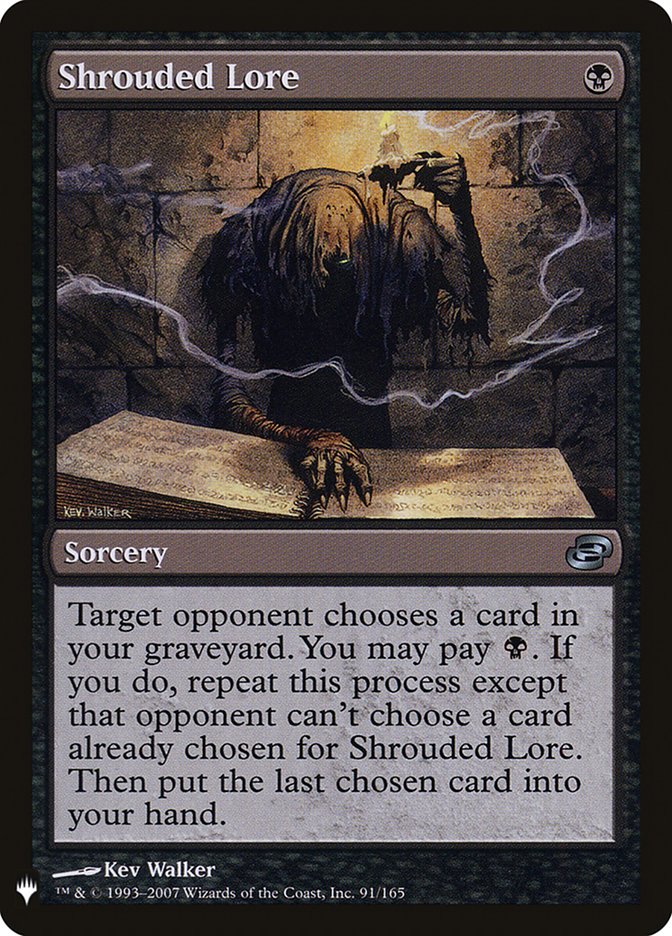 Shrouded Lore [Mystery Booster] | Mega City Incorporated