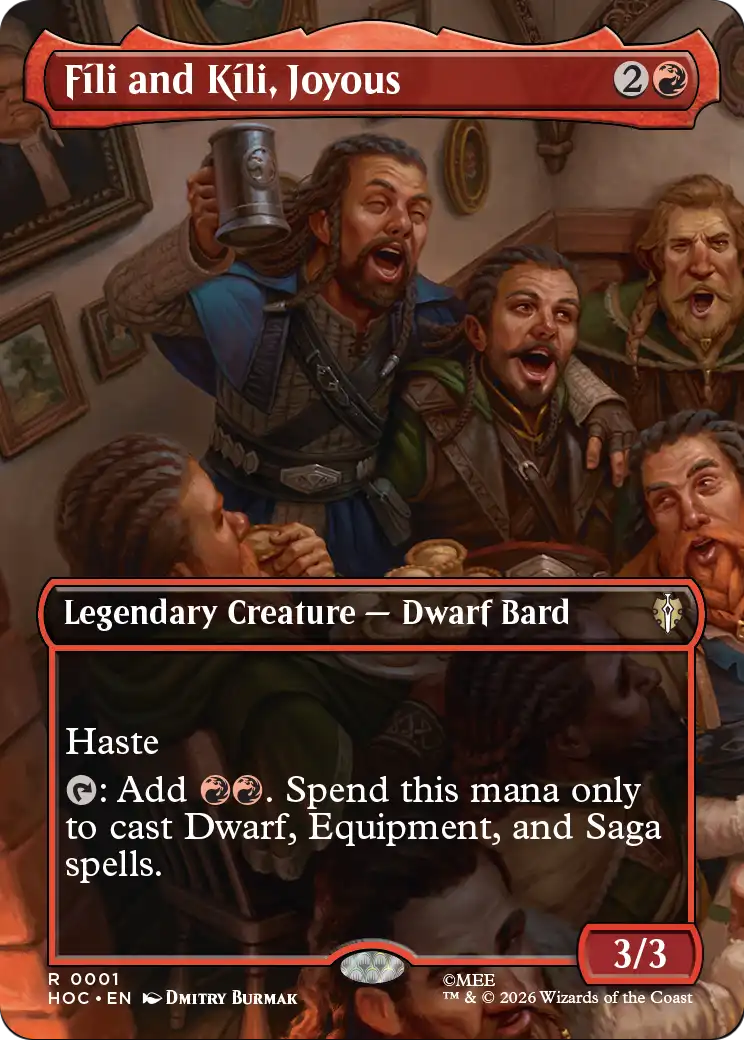Fili and Kili, Joyous (Borderless) [The Hobbit: Eternal-Legal] | Mega City Incorporated
