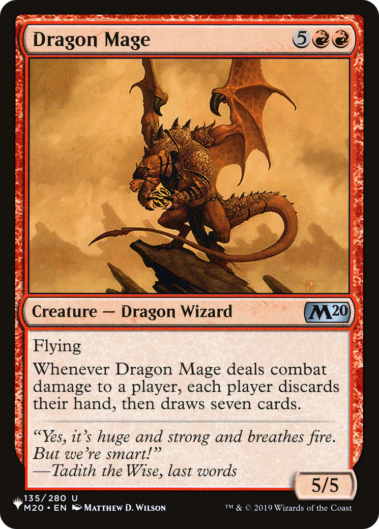 Dragon Mage [The List] | Mega City Incorporated