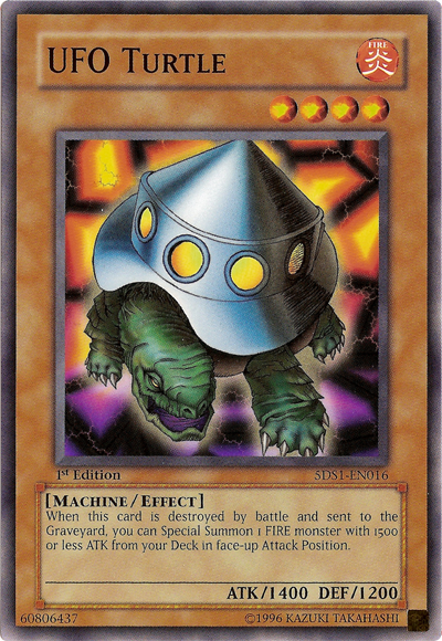 UFO Turtle [5DS1-EN016] Common | Mega City Incorporated