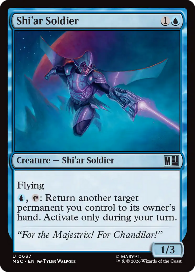Shi'ar Soldier [Marvel Super Heroes Commander] | Mega City Incorporated
