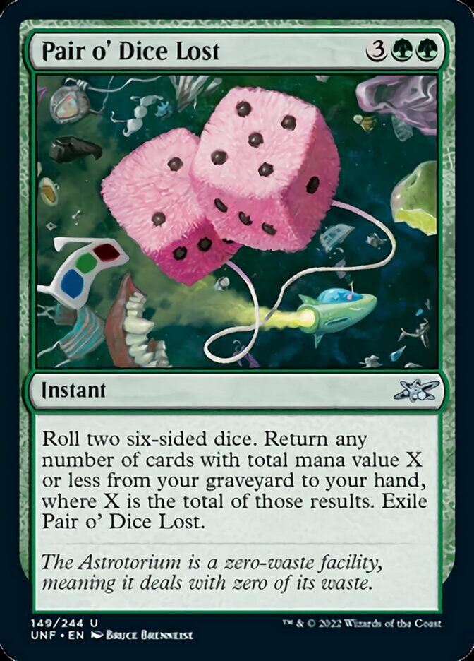Pair o' Dice Lost [Unfinity] | Mega City Incorporated