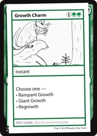 Growth Charm (2021 Edition) [Mystery Booster Playtest Cards] | Mega City Incorporated