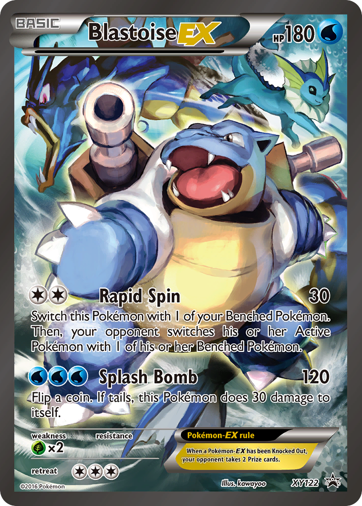 Blastoise EX (XY122) [XY: Black Star Promos] | Mega City Incorporated