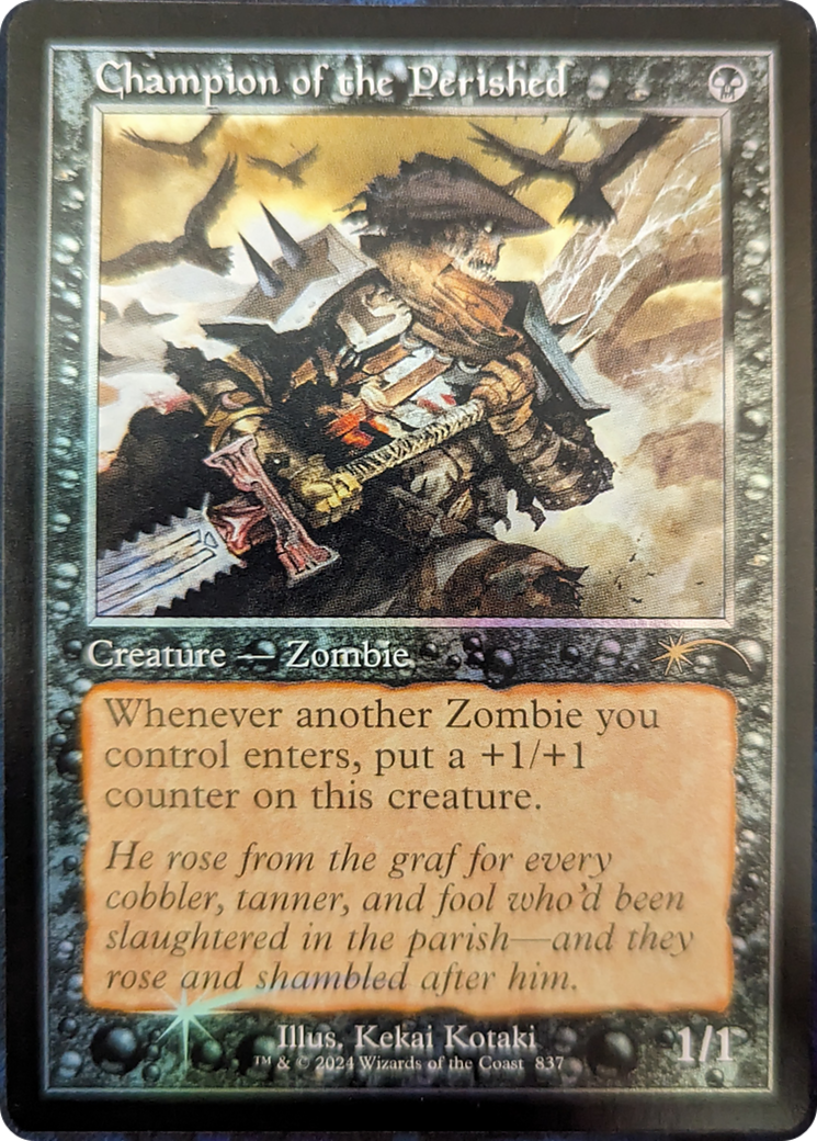 Champion of the Perished (Retro Frame) [Secret Lair Drop Series] | Mega City Incorporated