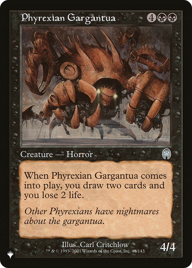 Phyrexian Gargantua [The List] | Mega City Incorporated