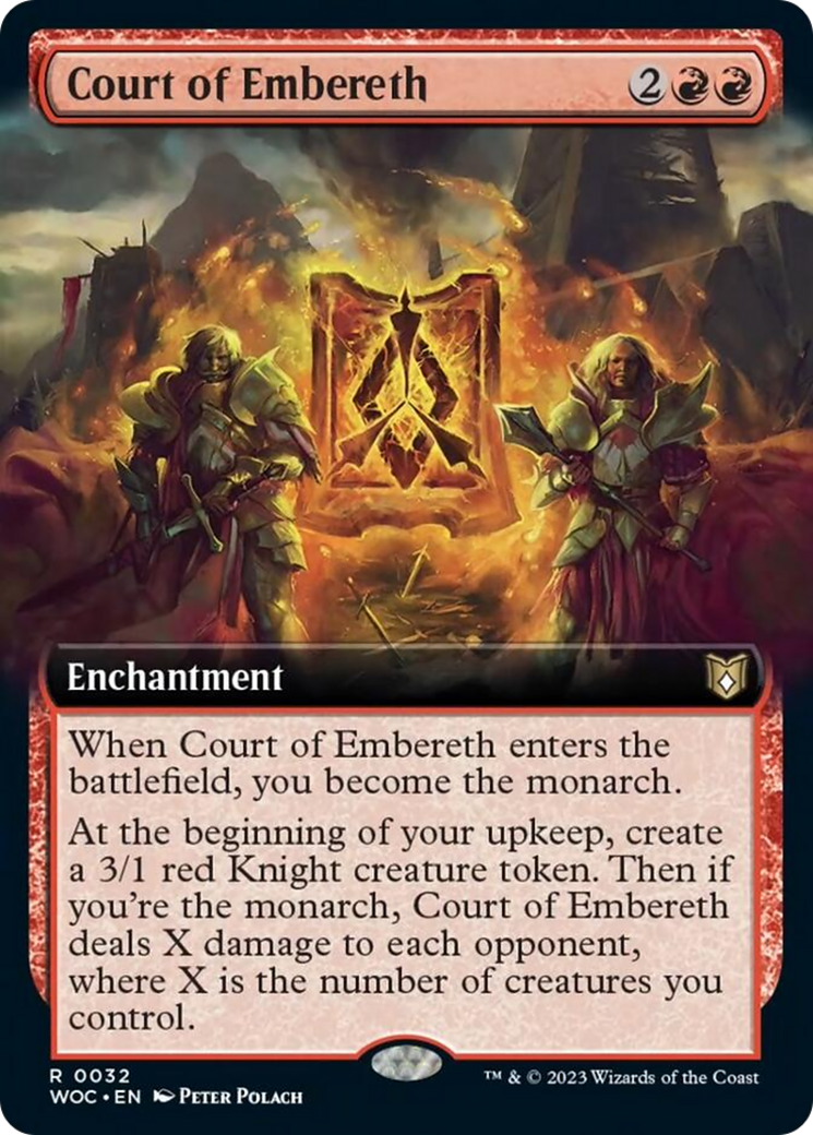 Court of Embereth (Extended Art) [Wilds of Eldraine Commander] | Mega City Incorporated