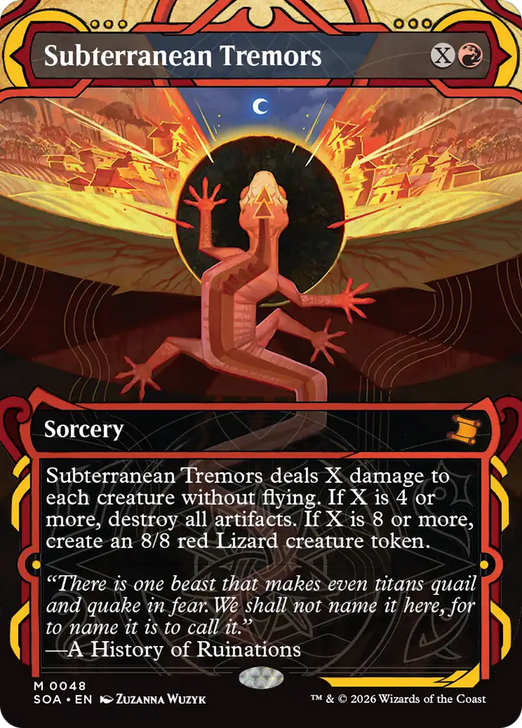 Subterranean Tremors [Secrets of Strixhaven: Mystical Archive] | Mega City Incorporated
