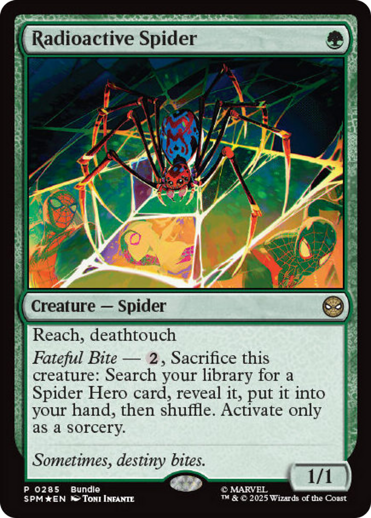 Radioactive Spider [Marvel's Spider-Man Promos] | Mega City Incorporated