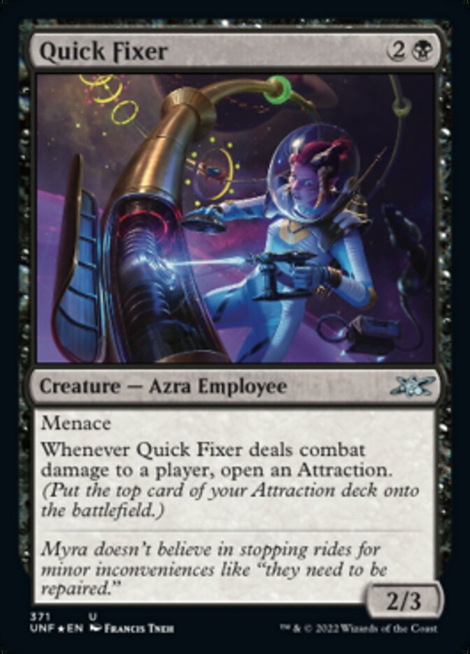 Quick Fixer (Galaxy Foil) [Unfinity] | Mega City Incorporated
