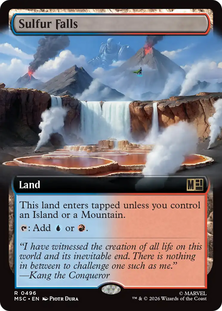 Sulfur Falls (Extended Art) [Marvel Super Heroes Commander] | Mega City Incorporated
