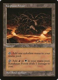 Karplusan Forest (Oversized) [Oversize Cards] | Mega City Incorporated