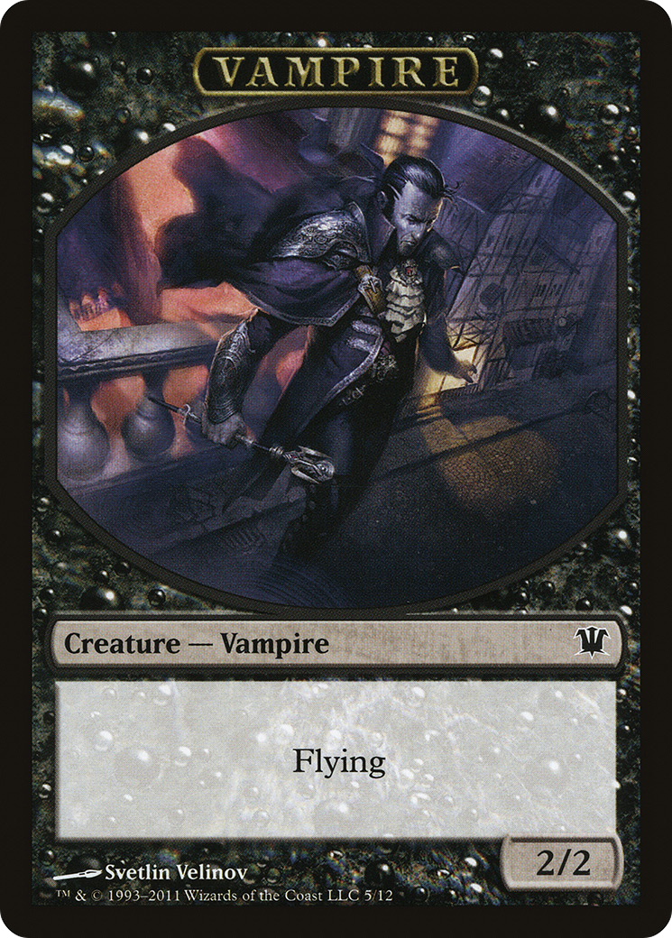 Vampire (0007) // Vampire (0008) Double-Sided Token [Innistrad Remastered Tokens] | Mega City Incorporated