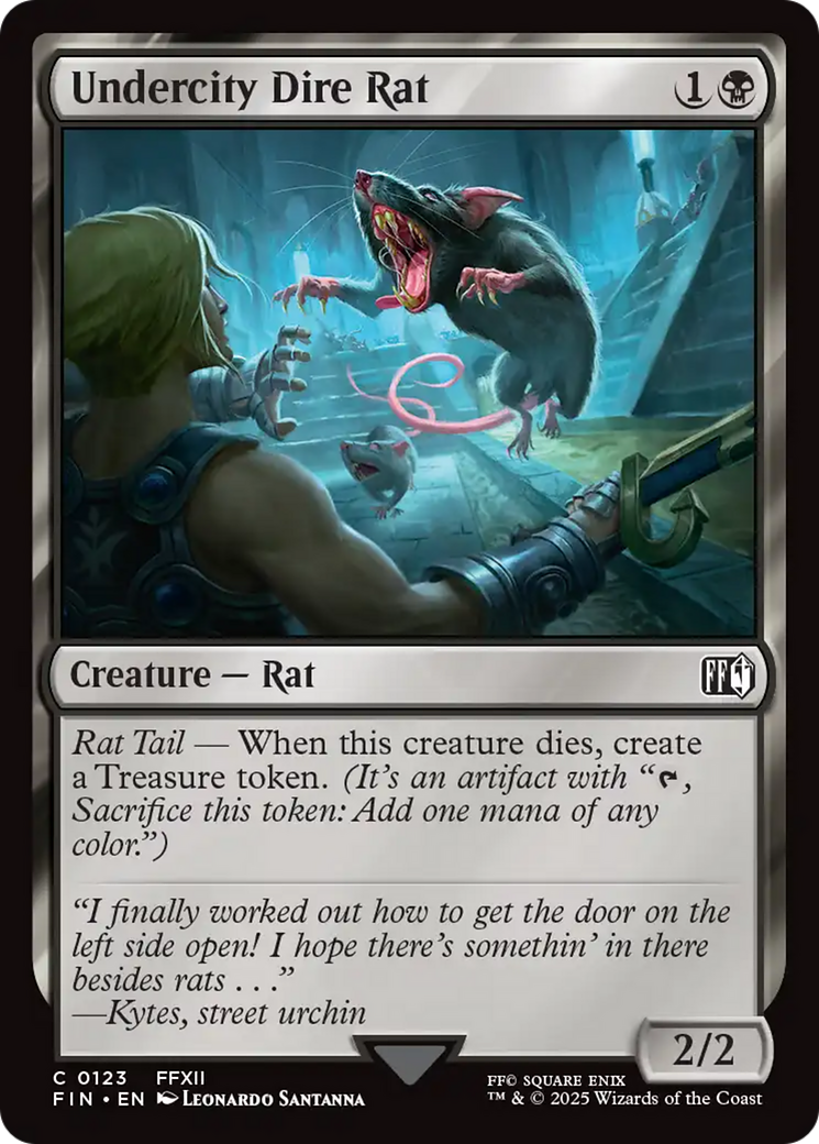Undercity Dire Rat [FINAL FANTASY] | Mega City Incorporated
