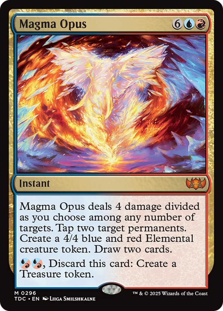 Magma Opus [Tarkir: Dragonstorm Commander] | Mega City Incorporated