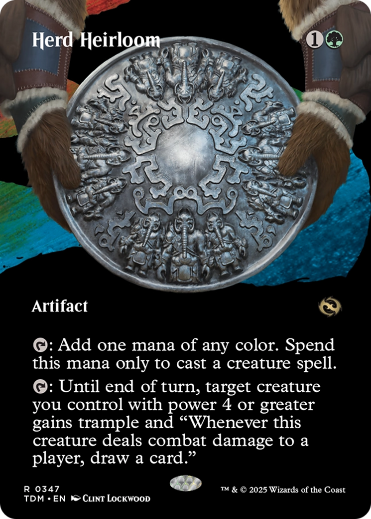 Herd Heirloom (Borderless) [Tarkir: Dragonstorm] | Mega City Incorporated