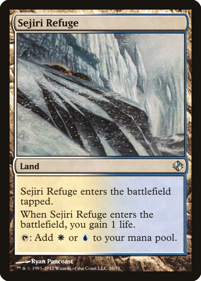 Sejiri Refuge [Duel Decks: Venser vs. Koth] | Mega City Incorporated