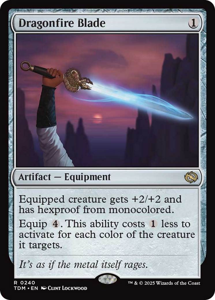 Dragonfire Blade [Tarkir: Dragonstorm] | Mega City Incorporated