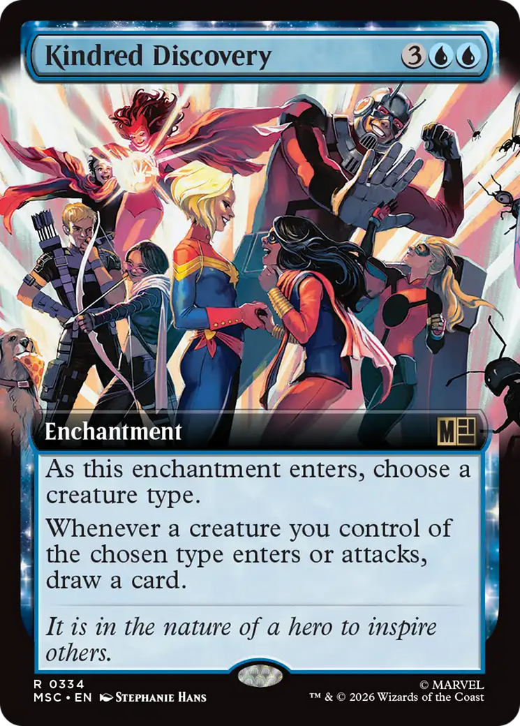 Kindred Discovery (Extended Art) [Marvel Super Heroes Commander] | Mega City Incorporated