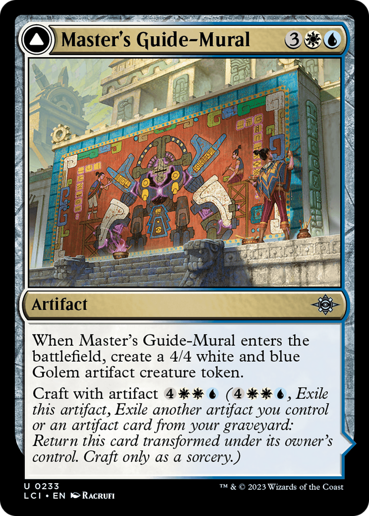 Master's Guide-Mural // Master's Manufactory [The Lost Caverns of Ixalan] | Mega City Incorporated