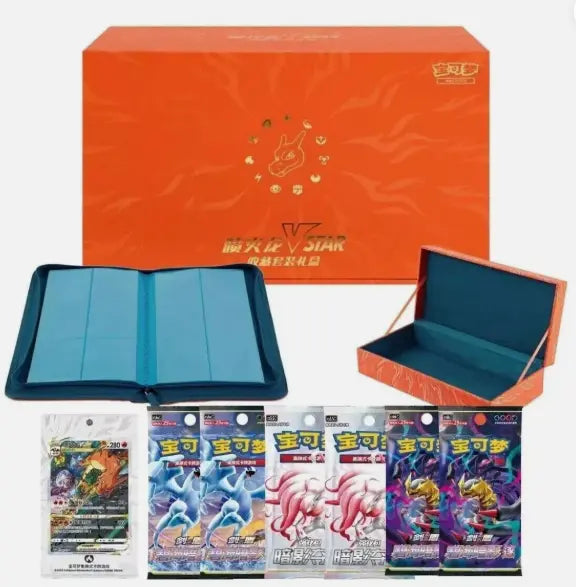 Pokémon TCG Chinese 2024 V Star Charizard Set | Mega City Incorporated