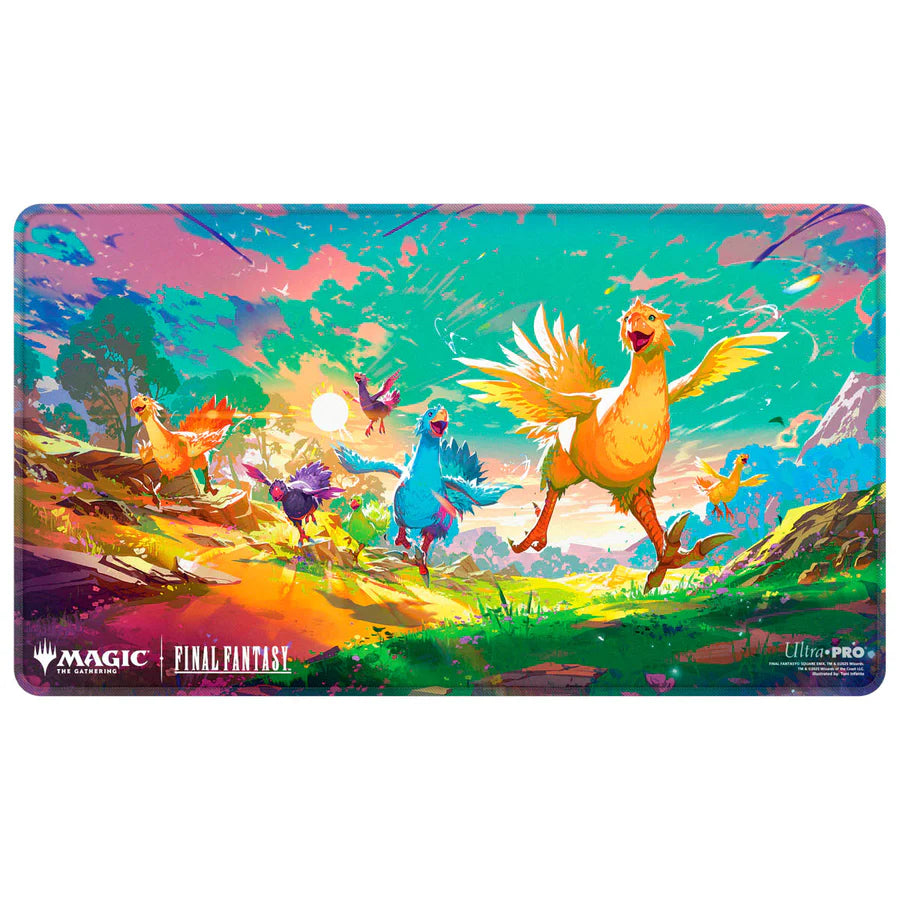MAGIC: THE GATHERING®—FINAL FANTASY™ Chocobo HOLOFOIL® Playmat for Magic: The Gathering | Mega City Incorporated