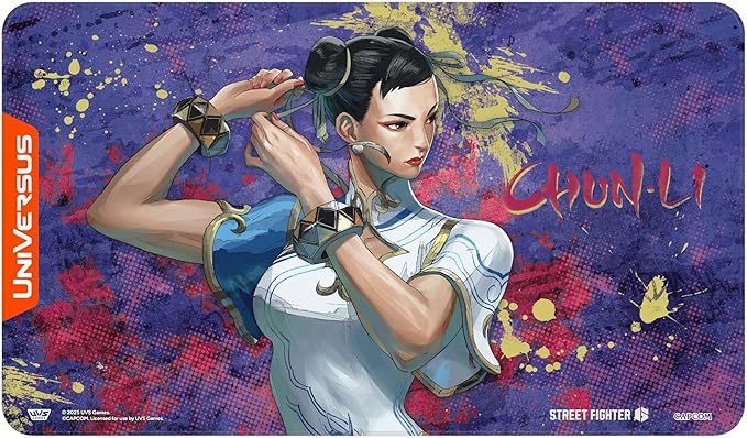 UniVersus: Street Fighter 6: Challenger Series Playmat - Chun-Li | Mega City Incorporated