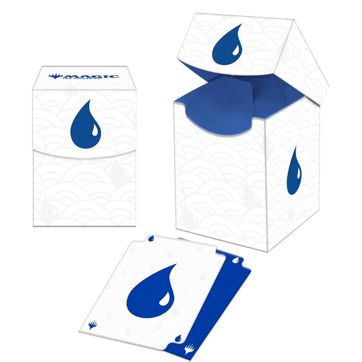 Ultra Pro Deck Box 100+ Mana Symbol - Island | Mega City Incorporated
