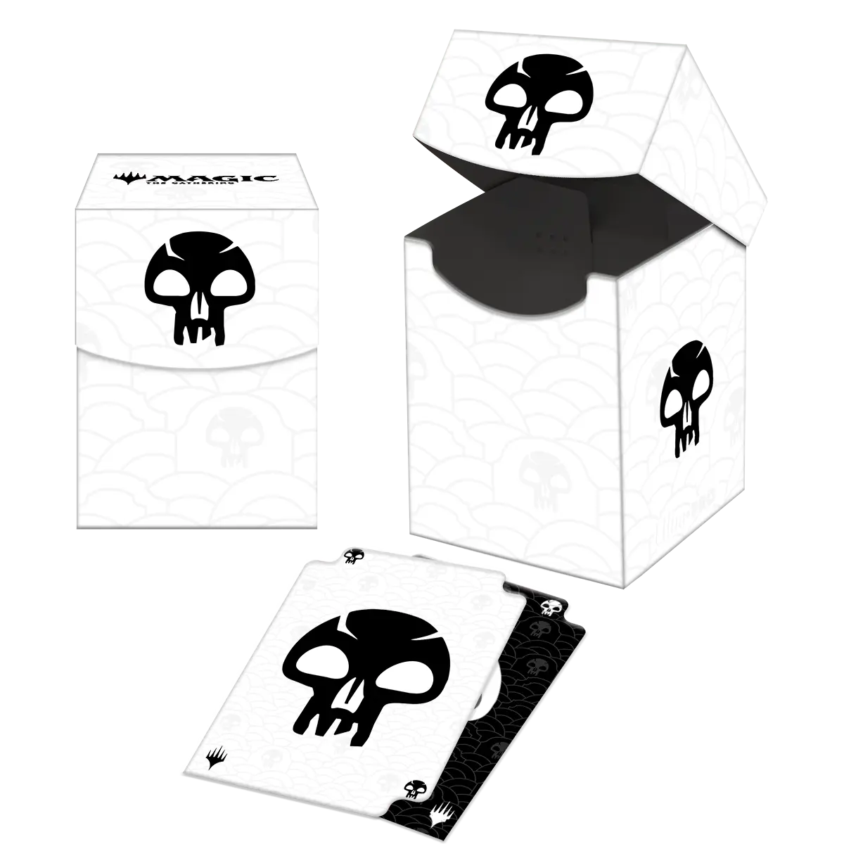 Ultra Pro Deck Box 100+ Mana Symbol - Swamp | Mega City Incorporated
