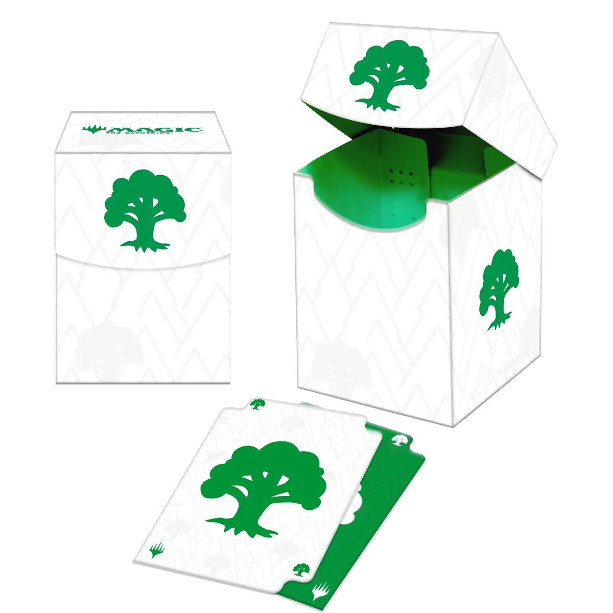 Ultra Pro Deck Box 100+ Mana Symbol - Forest | Mega City Incorporated