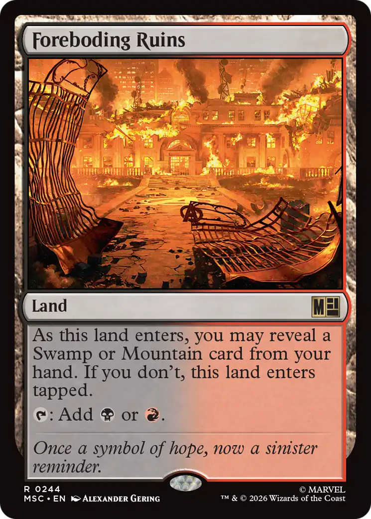 Foreboding Ruins [Marvel Super Heroes Commander] | Mega City Incorporated