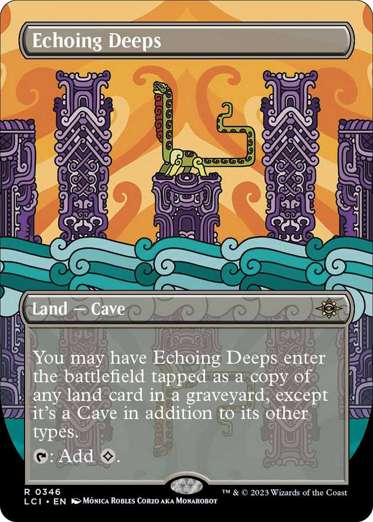 Echoing Deeps (Borderless) [The Lost Caverns of Ixalan] | Mega City Incorporated