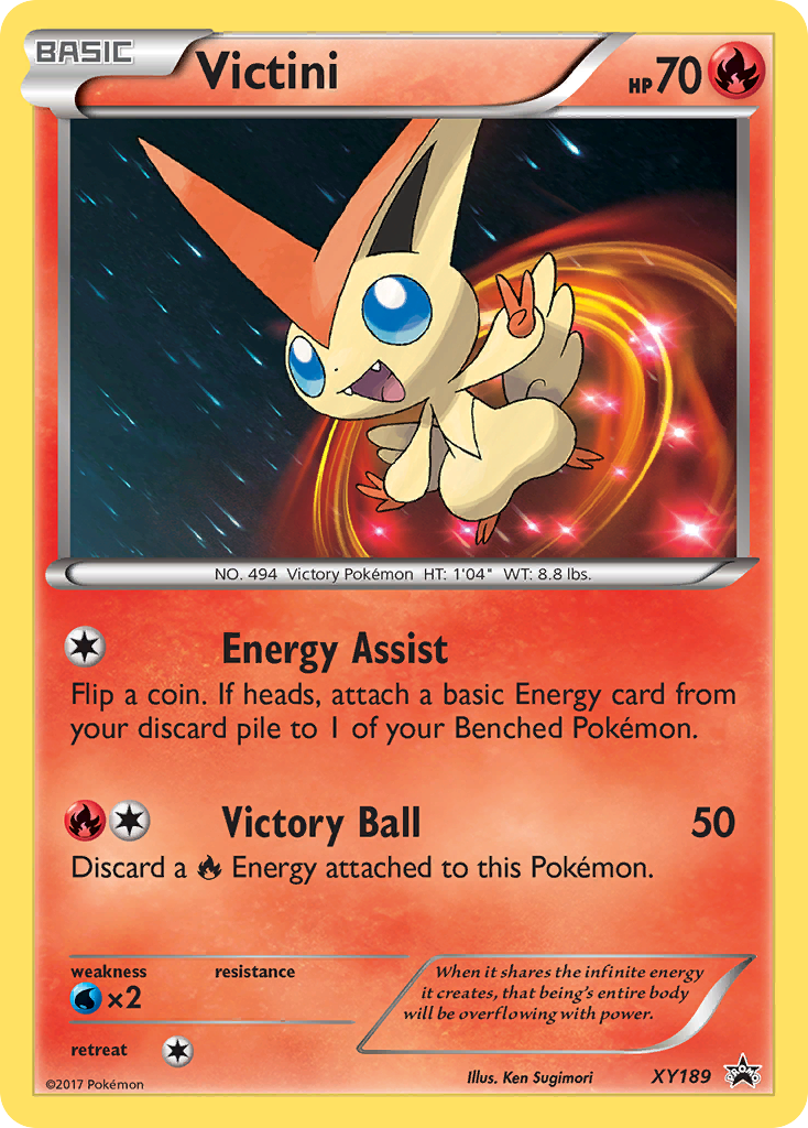 Victini (XY189) [XY: Black Star Promos] | Mega City Incorporated