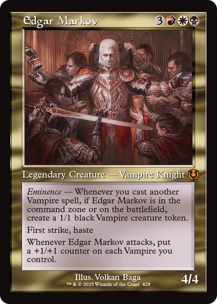 Edgar Markov (Retro Frame) [Innistrad Remastered] | Mega City Incorporated