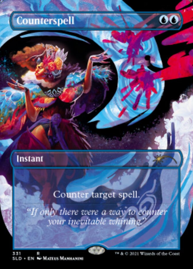 Counterspell (Borderless) [Secret Lair Drop Series] | Mega City Incorporated